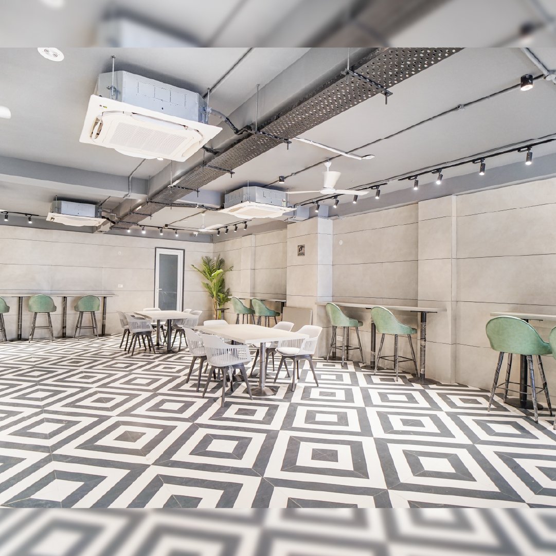 Dinning Hal (2) — Aspiro Living, premium girls PG in Karol Bagh