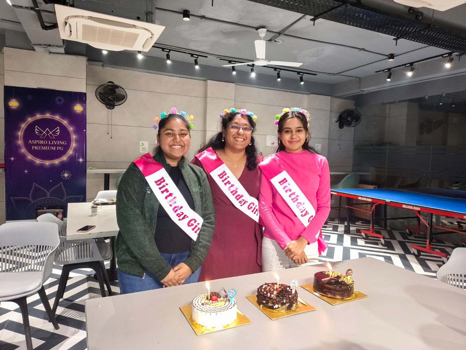 Birthday Surprise — Aspiro Living, premium girls PG in Karol Bagh